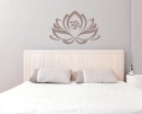 Lotus Vinyl Flower Decals Modern Wall Art Sticker